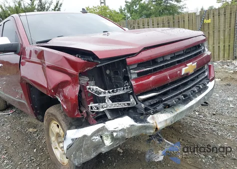 2017 Chevrolet Silverado 1500 2Lz из США, поврежденный, VIN 3GCUKSEC0HG227609